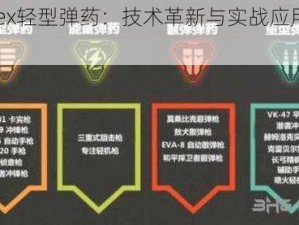 Apex轻型弹药：技术革新与实战应用探究