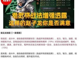 三国战纪乱世枭雄赵云连招攻略：深度解析连招技巧与教学实战演示