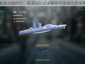 巅峰战舰时代：驱逐舰的全面解析与实战应用探索