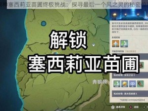 原神塞西莉亚苗圃终极挑战：探寻最后一个风之灵的秘密位置