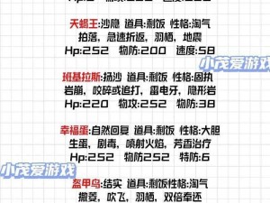 精灵宝可梦GO角色技能搭配指南：策略性选择与最佳组合建议