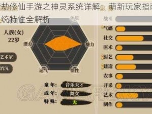 渡劫修仙手游之神灵系统详解：萌新玩家指南，系统特性全解析