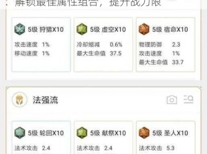王者荣耀哪吒四级铭文与五级铭文混搭攻略：解锁最佳属性组合，提升战力限