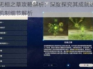 原神无相之草攻略解析：深度探究其成就达成与战斗机制细节解析