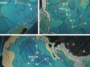 原神海露花分布图详解：41条路线规划下的海露花高效收集攻略