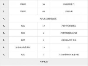 功夫少林VIP1特权详解与价格揭秘：尊享独家荣誉权益体验