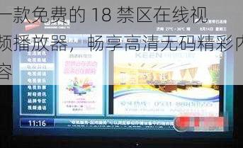 一款免费的 18 禁区在线视频播放器，畅享高清无码精彩内容