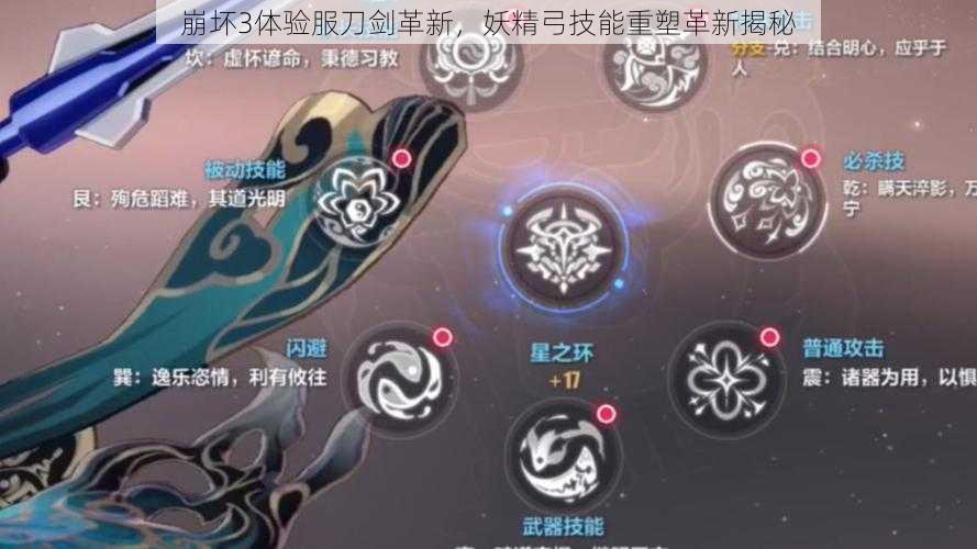 崩坏3体验服刀剑革新，妖精弓技能重塑革新揭秘