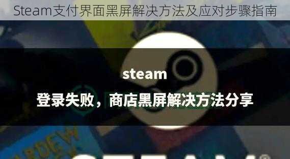 Steam支付界面黑屏解决方法及应对步骤指南