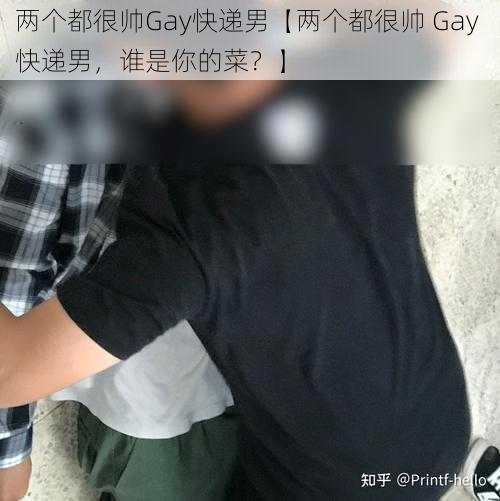 两个都很帅Gay快递男【两个都很帅 Gay 快递男，谁是你的菜？】