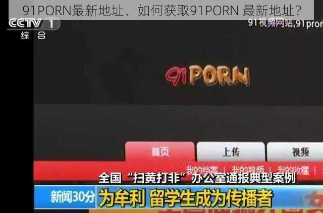 91PORN最新地址、如何获取91PORN 最新地址？