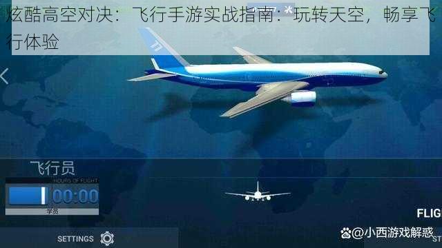 炫酷高空对决：飞行手游实战指南：玩转天空，畅享飞行体验