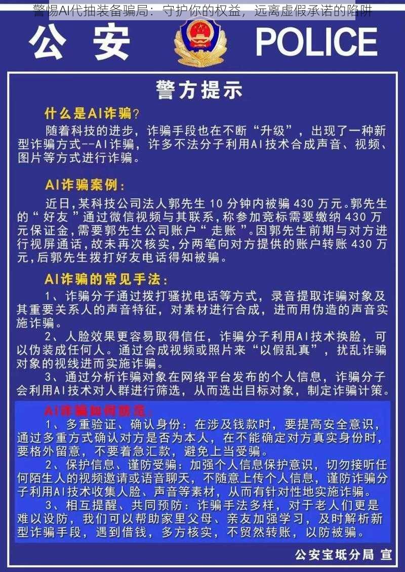 警惕AI代抽装备骗局：守护你的权益，远离虚假承诺的陷阱